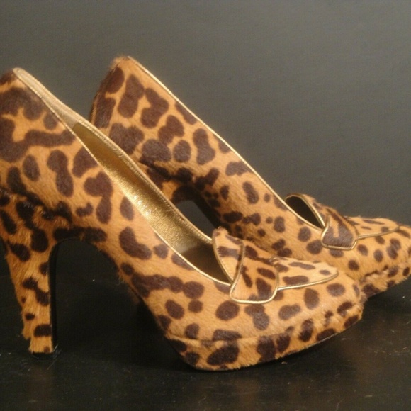 Prada Brown/Black Pumps 38.5l Italy - Picture 1 of 8